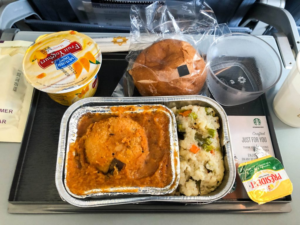 Vistara Airlines food